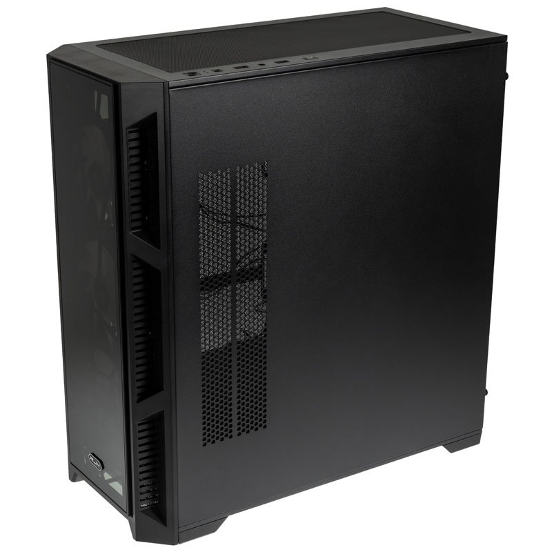 Raijintek PONOS Ultra Midi-Tower, Tempered Glass - schwarz