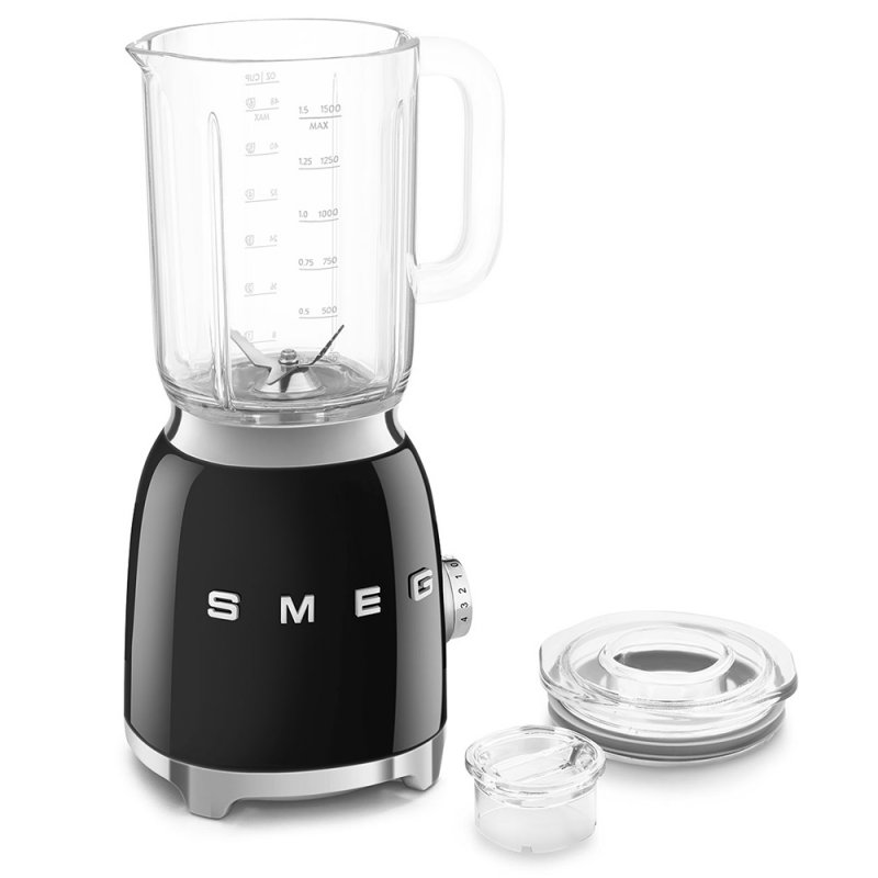 Smeg BLF03BLEU blender 1,5 L Mélangeur de table 800 W Noir