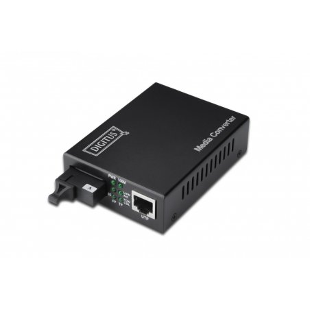 DIGITUS Professional DN-82122 - Medienkonverter - 10Mb LAN, 100Mb LAN, GigE