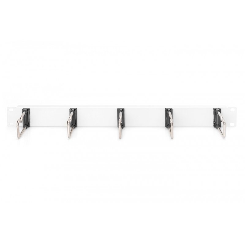 DIGITUS DN-97666 - Kabelmanagementplatte mit Ringen - 1U - 19"