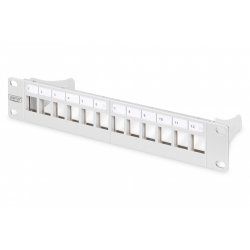 Digitus Panneau de brassage modulaire, 8 ports