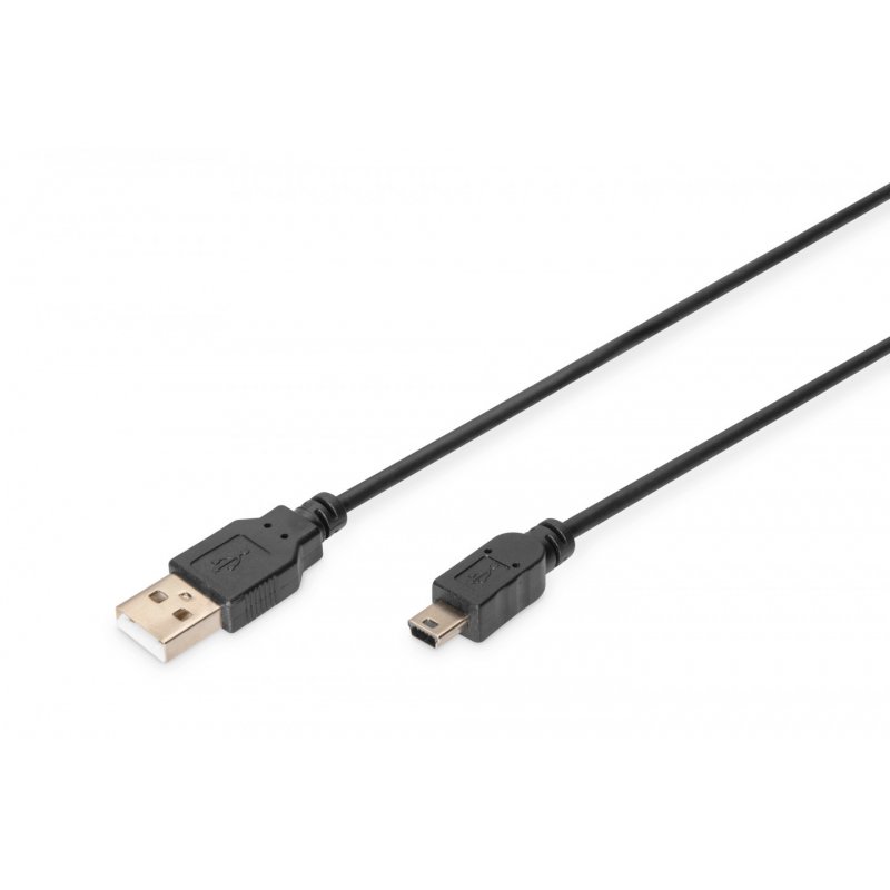 ASSMANN compatible Basic USB-Kabel - USB bis Mini-USB, Typ B - 1 m