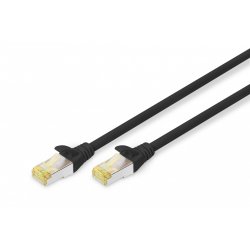 DIGITUS Professional Patch-Kabel - 1 m - Schwarz
