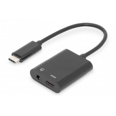 DIGITUS Adapter USB-C auf Klinkenstecker - 20 cm
