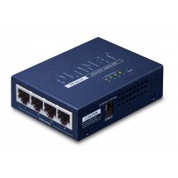 PLANET HPOE-460 Connexion Ethernet, supportant l'alimentation via ce port (PoE) Bleu