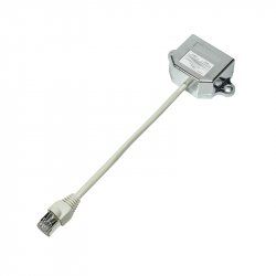 LogiLink RJ45/2xRJ45 networking cable Silver, White 0.15 m