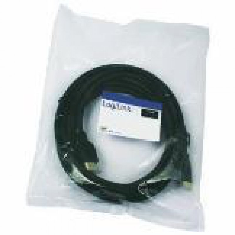 LogiLink compatible High Speed with Ethernet - HDMI mit Ethernetkabel - 15 m