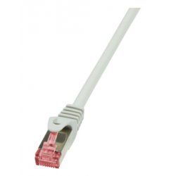LogiLink CQ2102S câble de réseau Gris 15 m Cat6 S/FTP (S-STP)