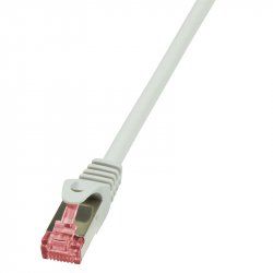 LogiLink compatible PrimeLine - Patch-Kabel - 30 m - Grau