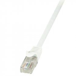 LogiLink 0.25m Cat.6 U/UTP RJ45 câble de réseau Blanc 0,25 m Cat6 U/UTP (UTP)