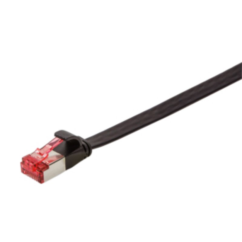 LogiLink compatible SlimLine - Patch-Kabel - 3 m - Schwarz