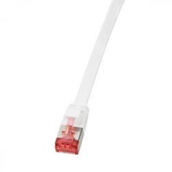 LogiLink compatible SlimLine - Patch-Kabel - 3 m - weiß