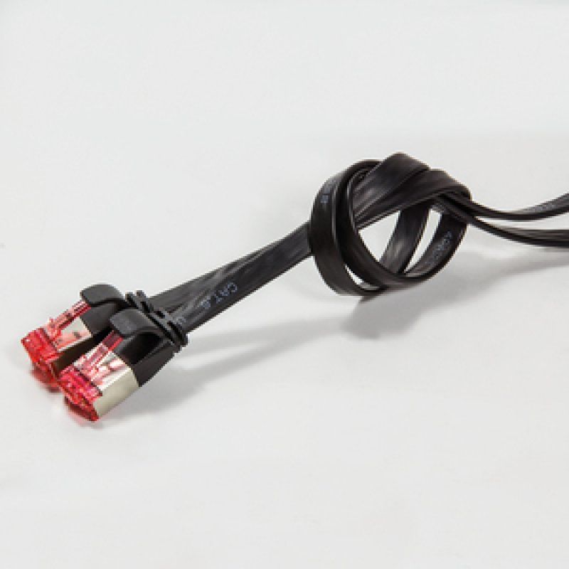 LogiLink Cat.6 5m networking cable Black Cat6 U/FTP (STP)