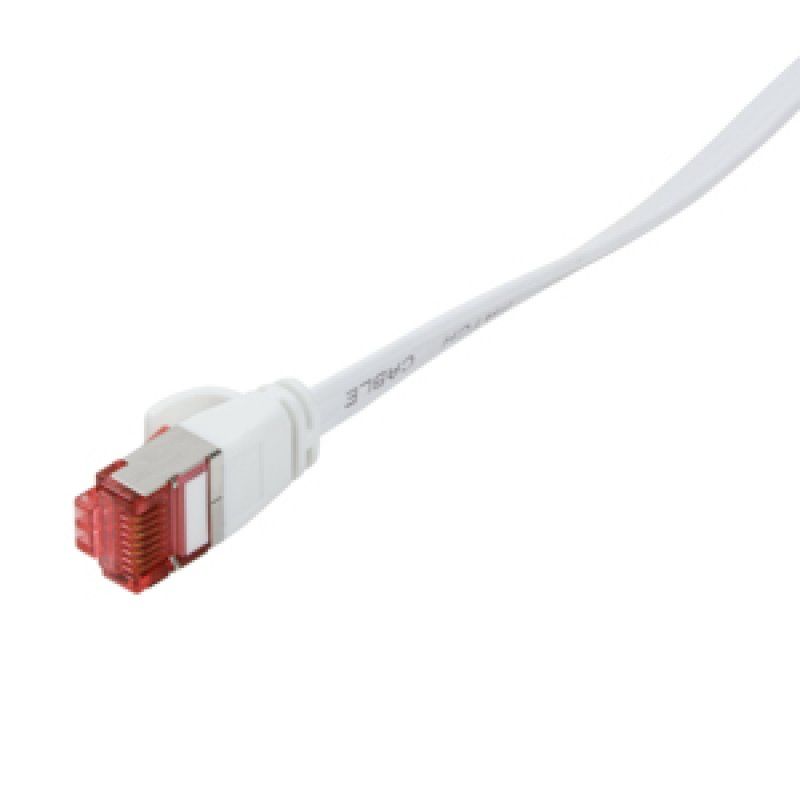 LogiLink compatible SlimLine - Patch-Kabel - 5 m - weiß