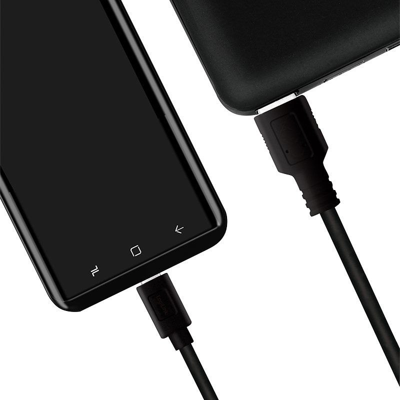 LogiLink CU0169 USB cable 1.5 m USB 3.2 Gen 1 (3.1 Gen 1) USB C USB A Black