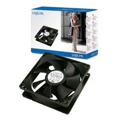 LogiLink PC case cooler Boitier PC Ventilateur Noir
