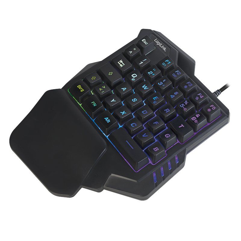 LogiLink ID0181 clavier USB Anglais Noir
