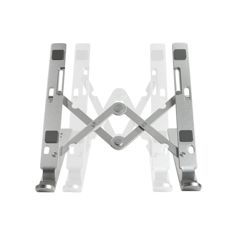 LogiLink AA0134 Support de livres Supports de Notebook Argent 40,6 cm (16")