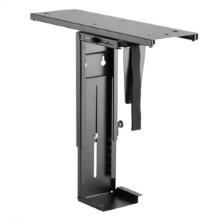 LogiLink EO0004 CPU holder Desk-mounted CPU holder Black