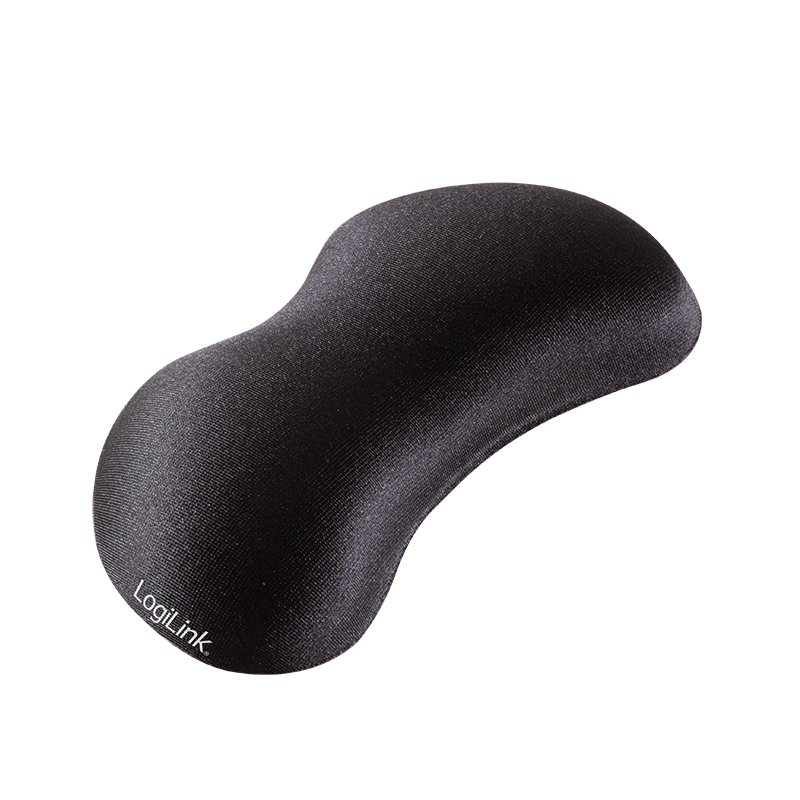 LogiLink ID0136 repose-poignet Spandex, Silicone Noir