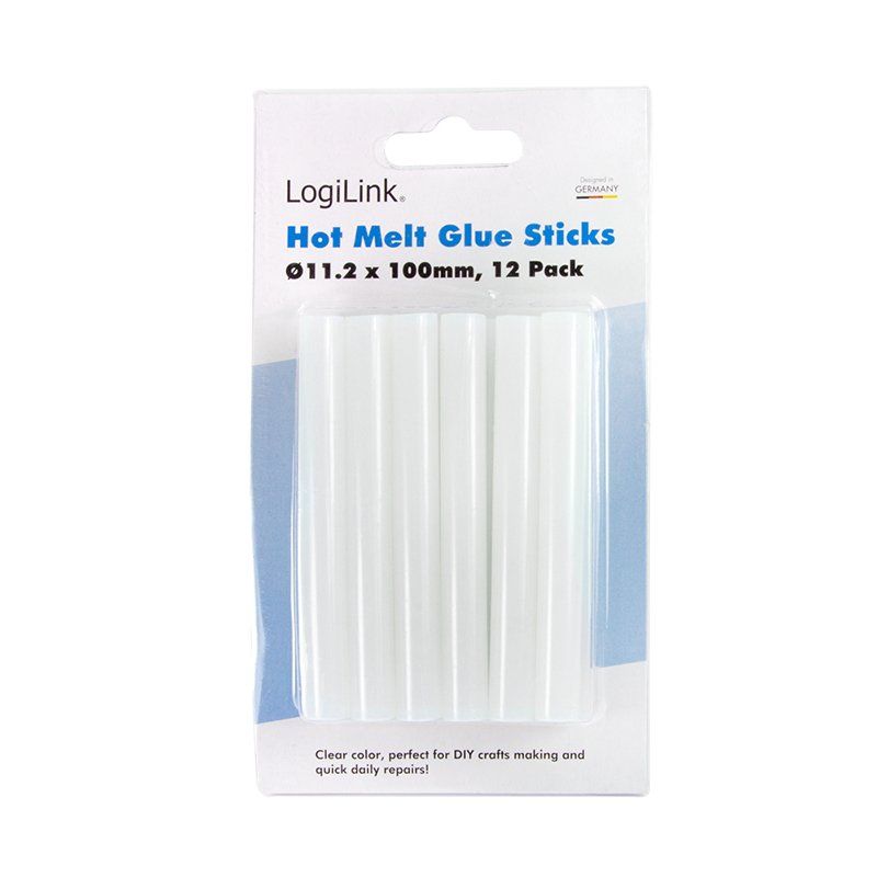 ZUB Logilink glue stick for hot glue gun 12pcs.
