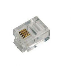 LogiLink RJ11 connecteur de fils Transparent