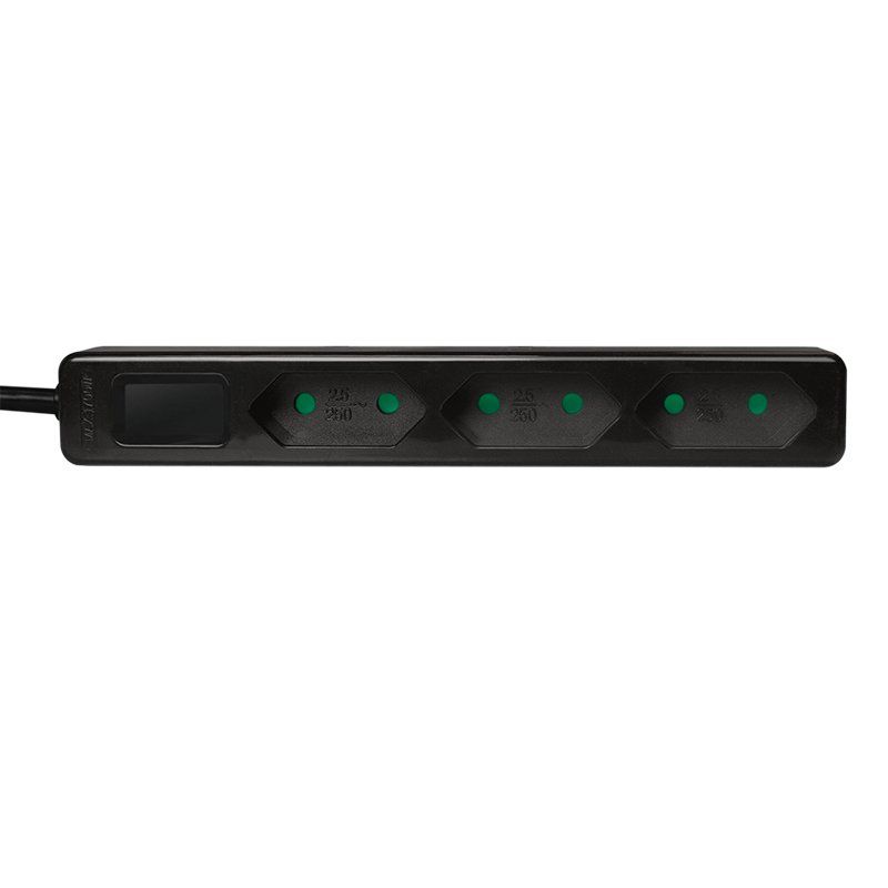 LogiLink compatible - Slim - Steckdosenleiste - 1700 Watt