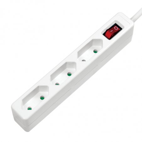 LogiLink compatible - Slim - Steckdosenleiste - 1700 Watt