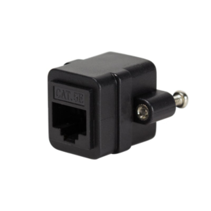 LogiLink NP0098 socket-outlet 2 x RJ-45 Black
