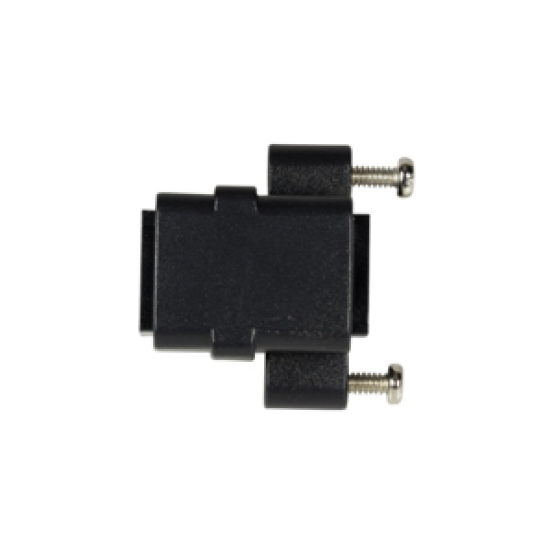 LogiLink NP0098 prise de courant 2 x RJ-45 Noir