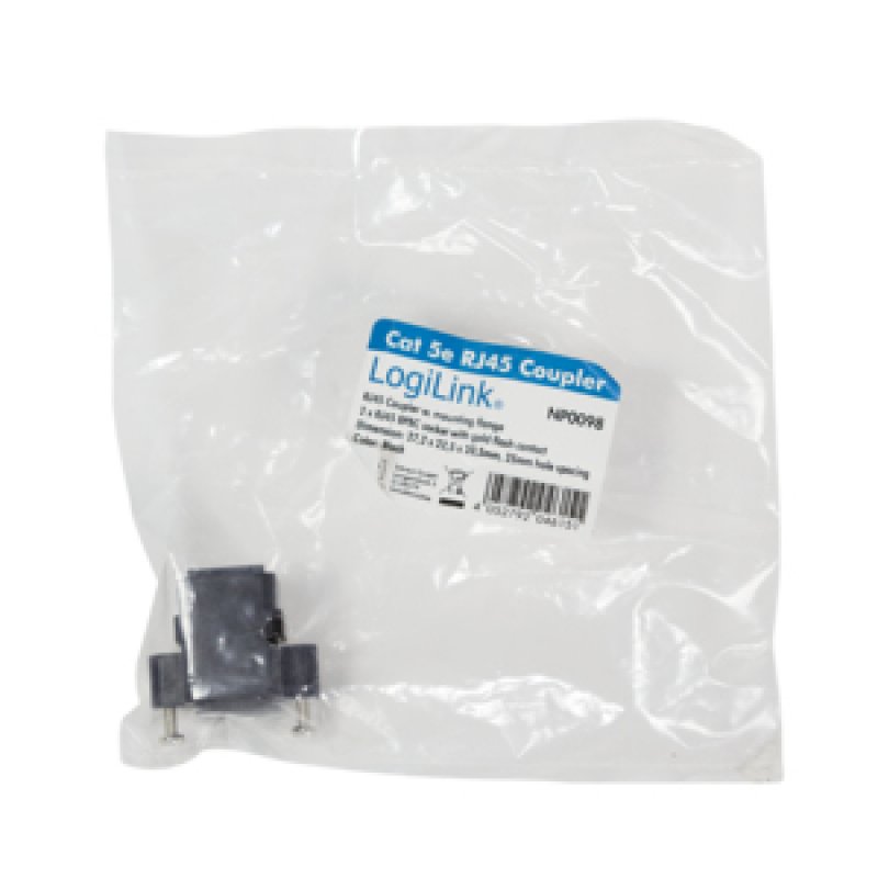 LogiLink compatible Netzwerkkoppler - Schwarz