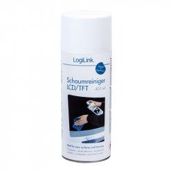 LogiLink RP0012 equipment cleansing kit Metal/Plastic Equipment cleansing spray 400 ml