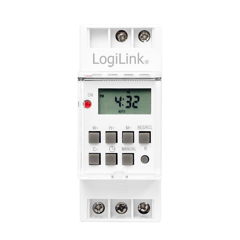 LogiLink ET0010 electrical timer White Daily/Weekly timer