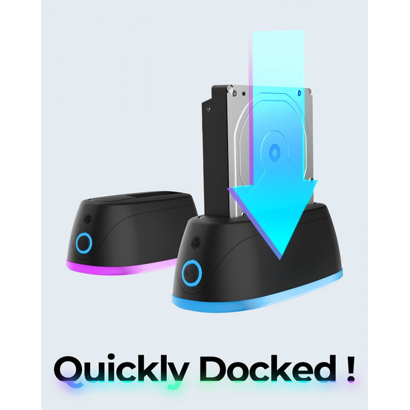 RaidSonic compatible ICY BOX IB-1124L-C3 - HDD-Dockingstation - SATA 6Gb/s - USB 3.0