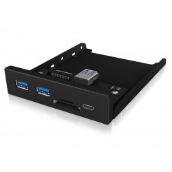 ICY BOX IB-HUB1417-i3 Black