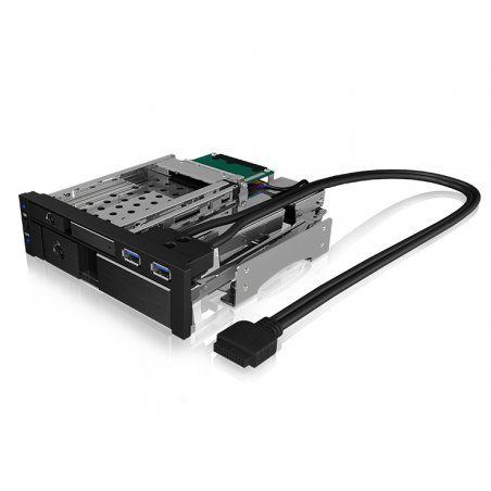 RaidSonic compatible ICY BOX IB-174SSK-U - mobiles Speicher-Rack