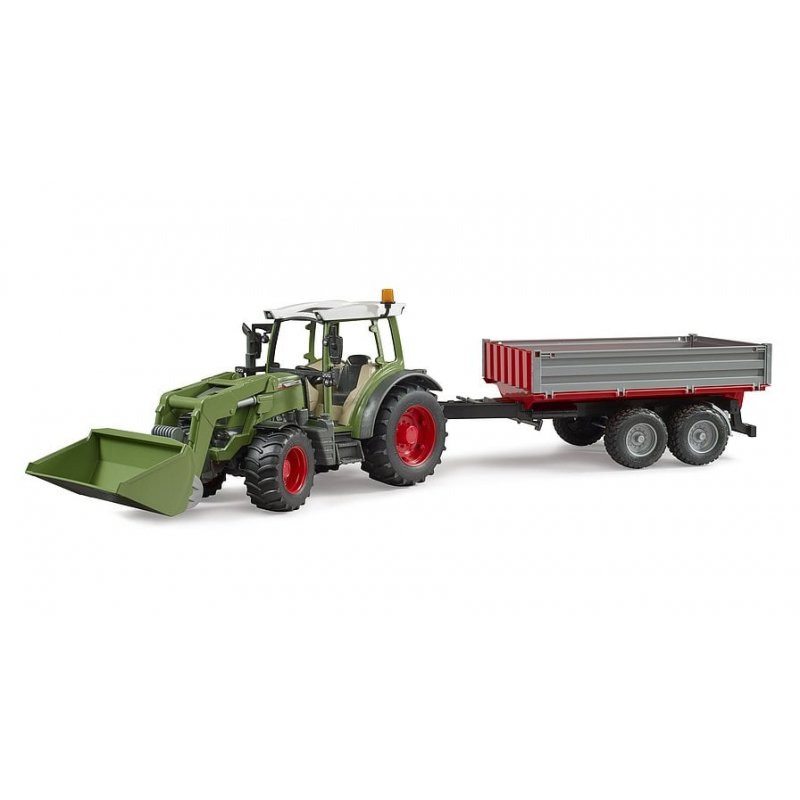 BRUDER Fendt Vario 211 mit Frontl. u Bor  02182
