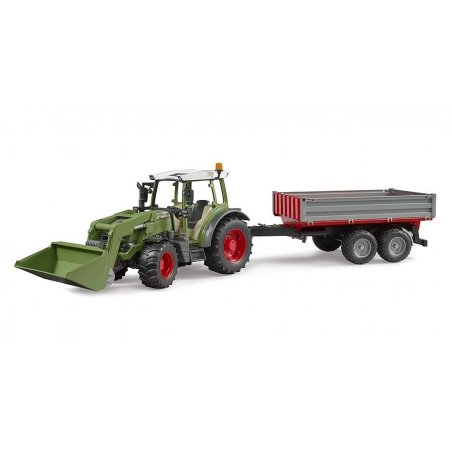 BRUDER Fendt Vario 211 mit Frontl. u Bor  02182