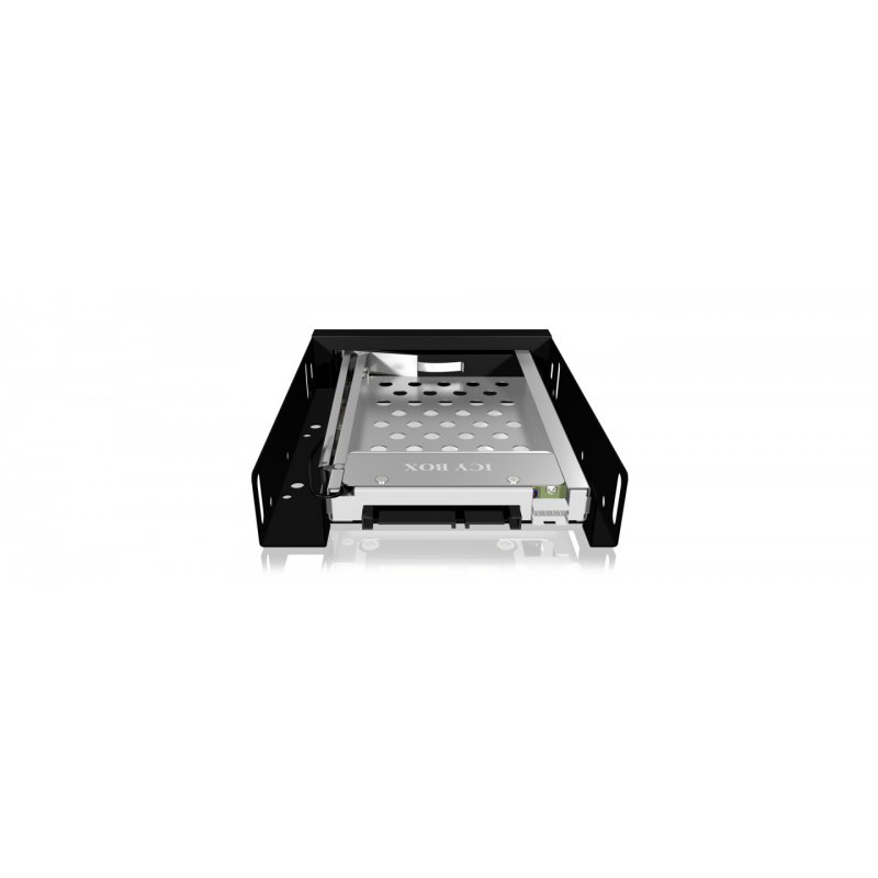 ICY BOX IB-2216StS 8.89 cm (3.5") Storage drive tray Black