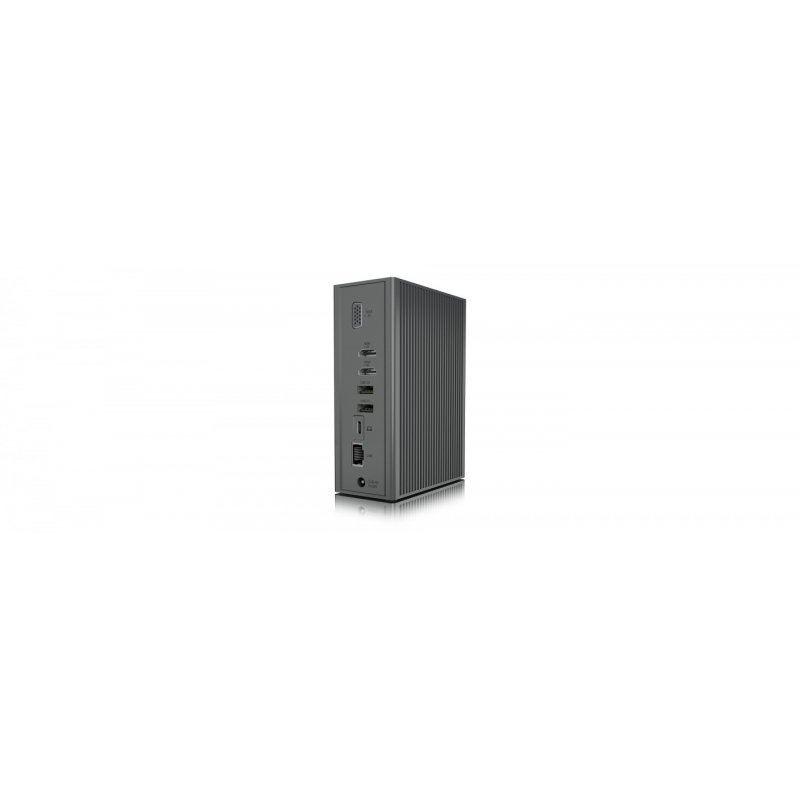 ICY BOX IB-DK2262AC Avec fil USB 3.2 Gen 1 (3.1 Gen 1) Type-C Anthracite
