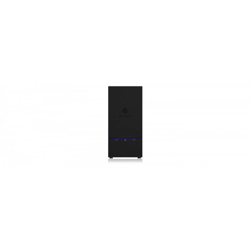 ICY BOX IB-RD3621-C31 disk array Desktop Black