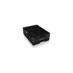 ICY BOX IB-RP108 Emplacement Anthracite, Noir