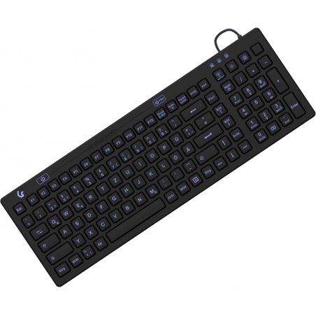 KeySonic KSK-6031INEL-B - Tastatur - QWERTZ - Deutsch - Schwarz