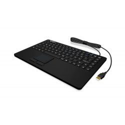 KeySonic KSK-5230IN keyboard USB QWERTZ Swiss Black