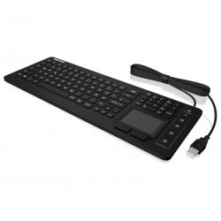 KeySonic KSK-6231INEL clavier USB QWERTZ Suisse Noir