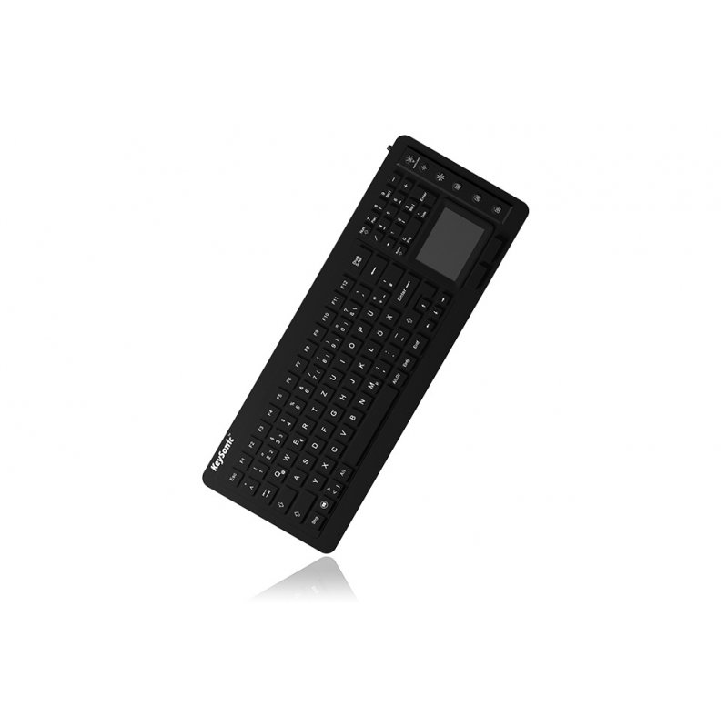 KeySonic KSK-6231INEL clavier USB QWERTZ Suisse Noir