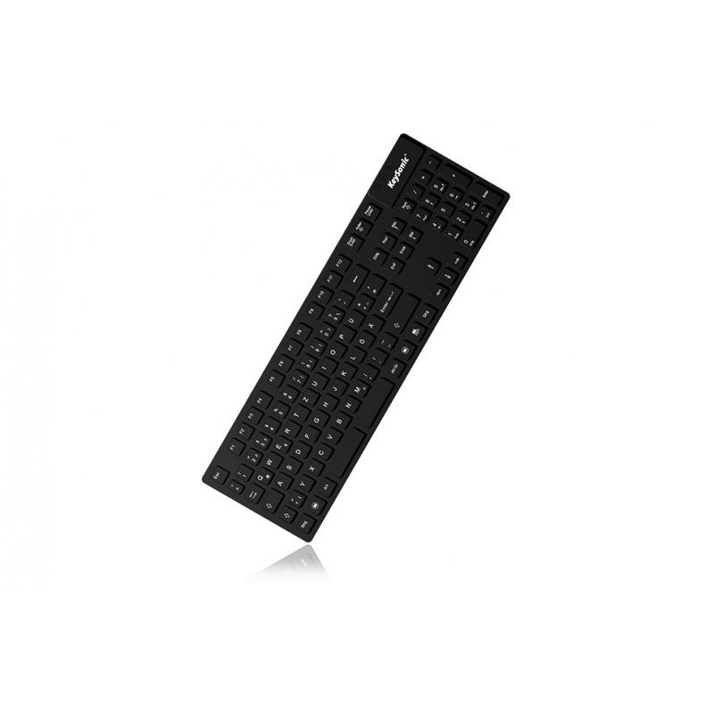 KeySonic KSK-8030 IN - Tastatur - GB - Schwarz