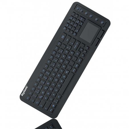 KeySonic KSK-6231INEL clavier USB QWERTZ Allemand Noir