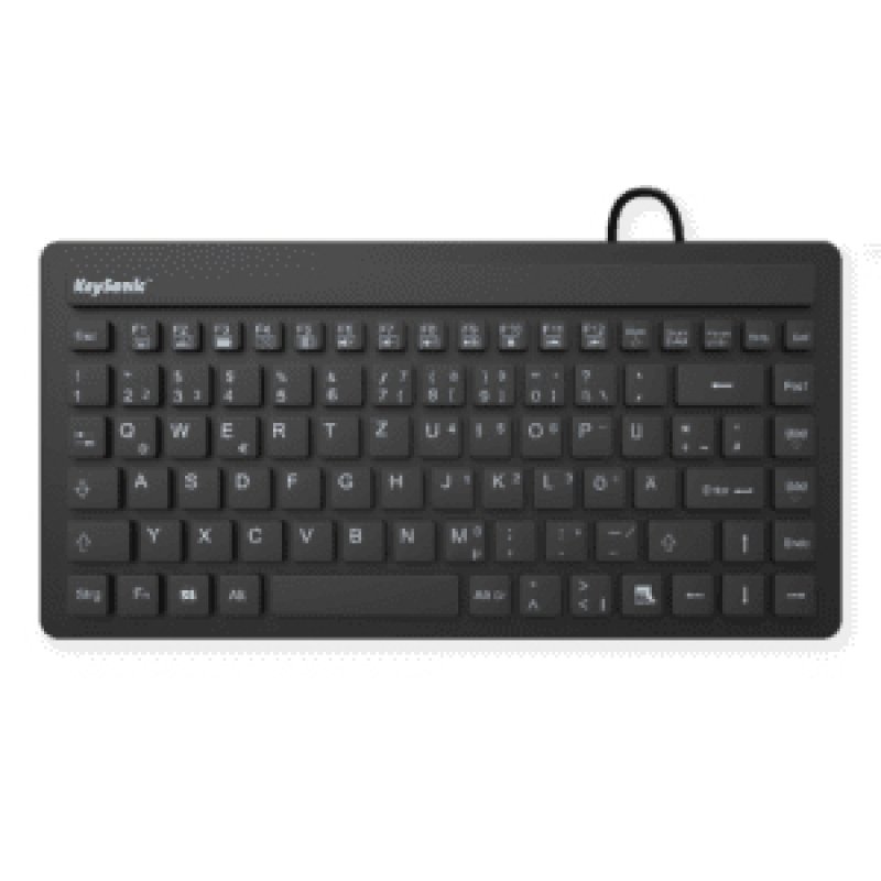 KeySonic KSK-3230IN clavier USB QWERTY Anglais britannique Noir