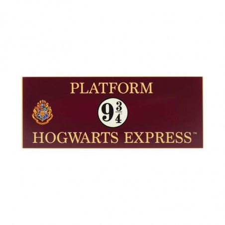 HARRY POTTER - 9 3/4 - Lampe '30x14cm'